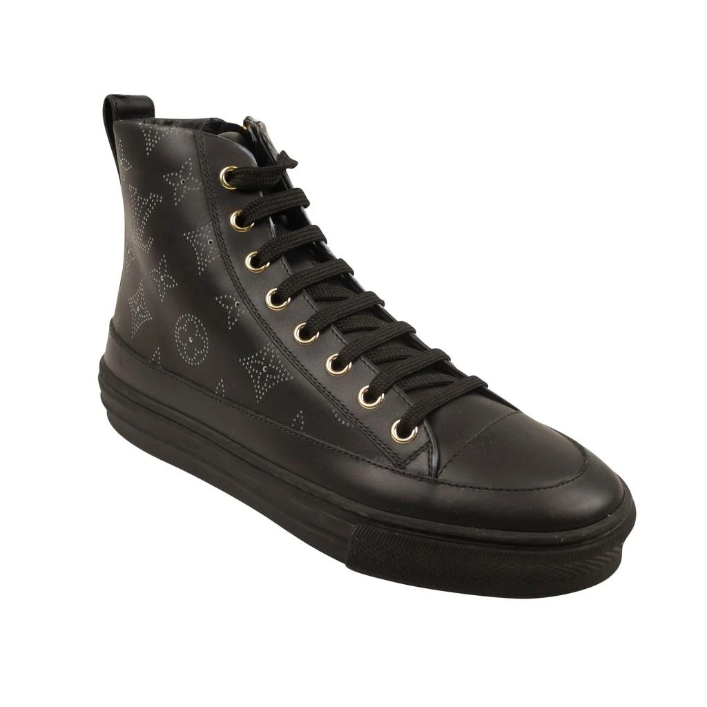 Louis Vuitton Black Stellar Embossed Hi Top Sneakers 1
