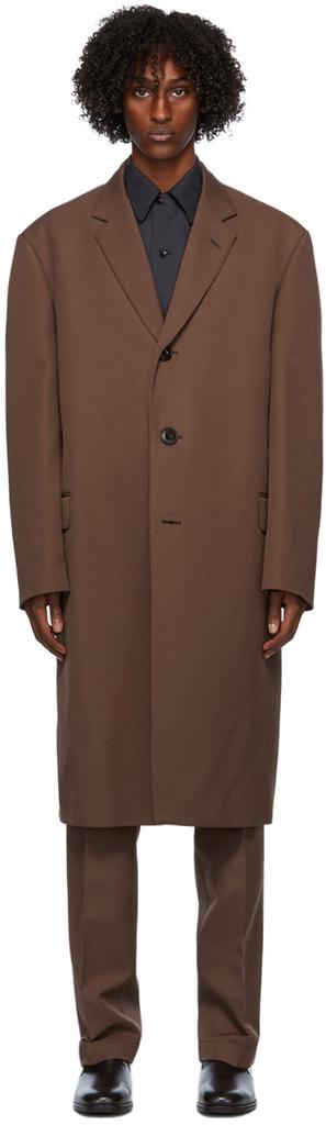 Lemaire felted Cardi Coat Cardigan Brown M - Coats - BeyondStyle