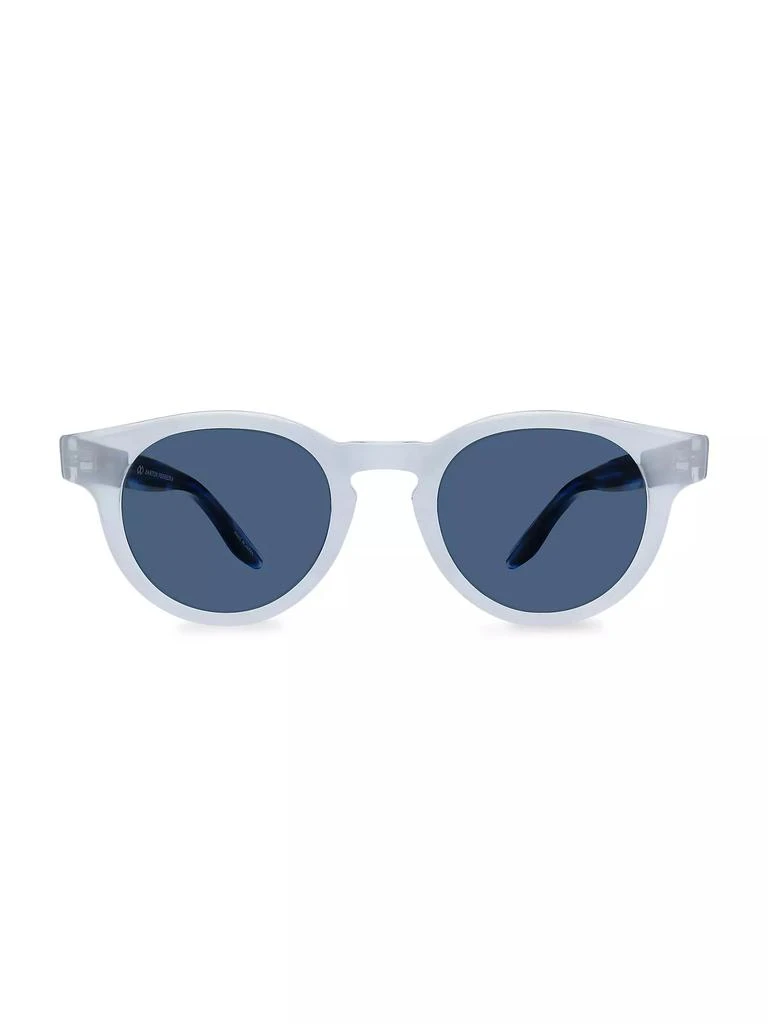 Barton Perreira Oxford 47MM Round Sunglasses 2