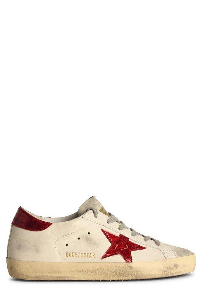 Golden Goose Deluxe Brand Golden Goose Deluxe Brand Super Star Glittered Sneakers