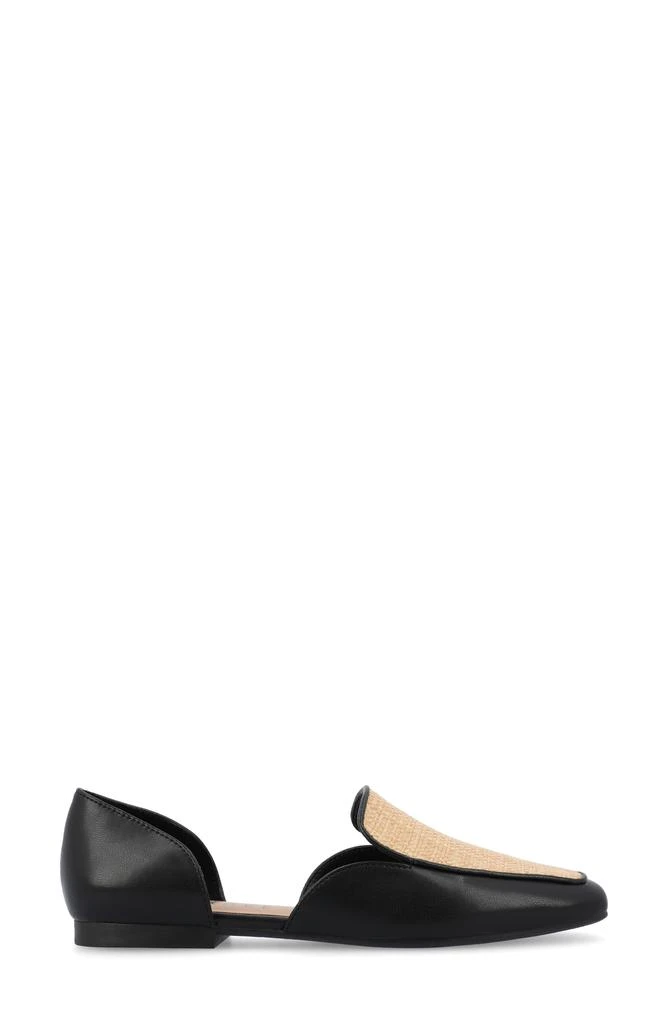 Journee Collection Kennza Mixed Media Loafer 3