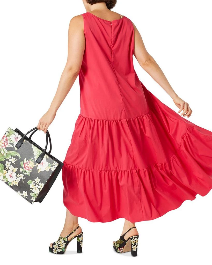 Marina Rinaldi 2A Uscita Camera V Neck Flared Dress 4