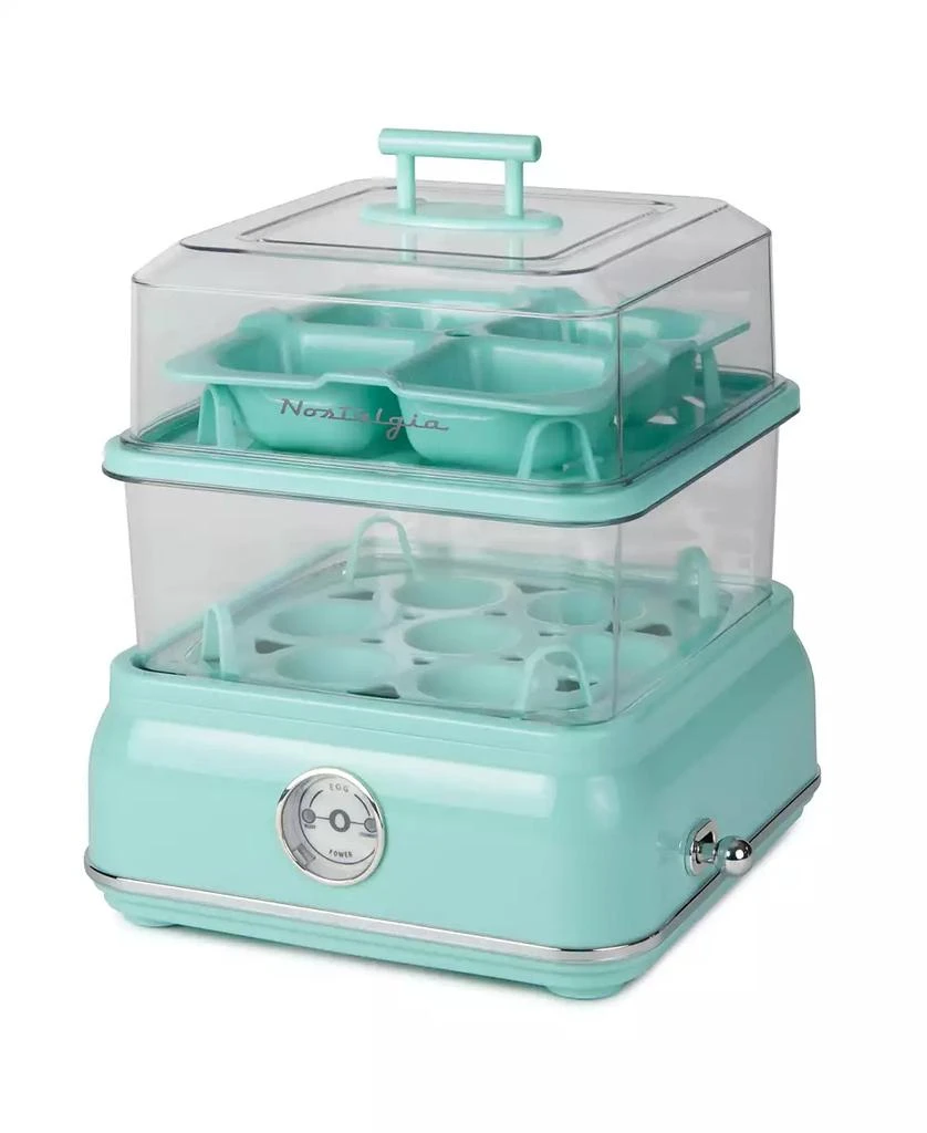Nostalgia CLEC14AQ Classic Retro Egg Cooker, 14 Eggs 1