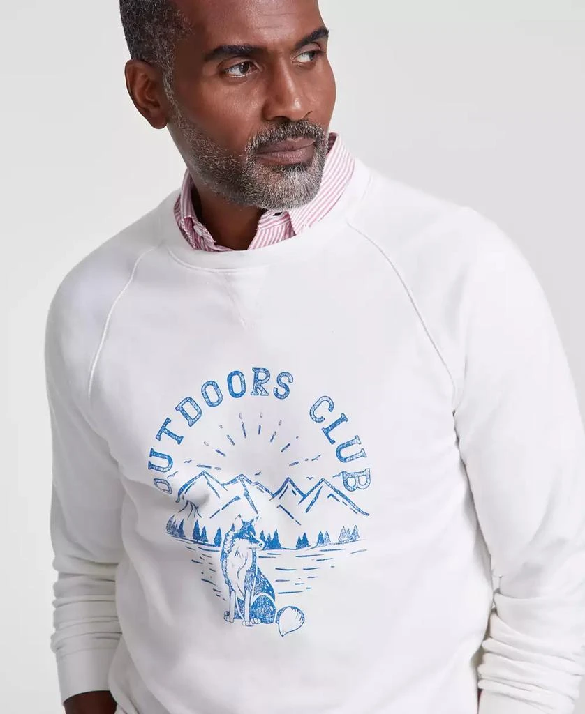Club Room Men's Outdoors Club Regular-Fit Printed Sweatshirt, Created for Macy's 3