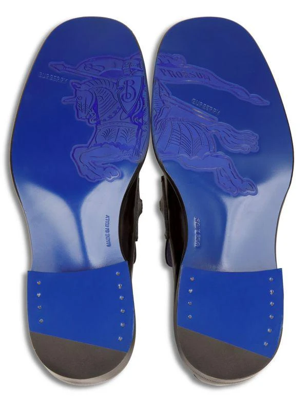 Burberry Barbed Leather Loafers 5