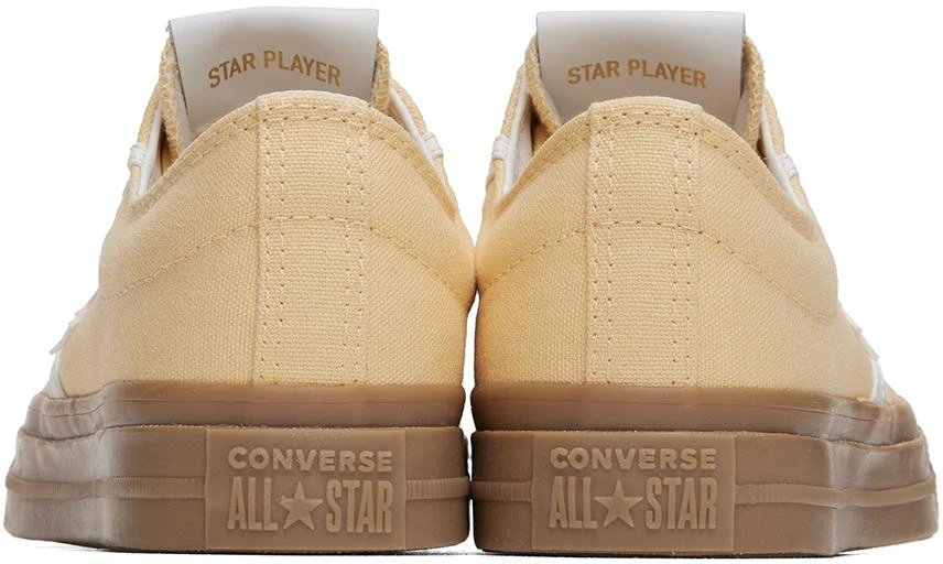 Converse Yellow Star Player 76 Tonal Low Top Sneakers 2