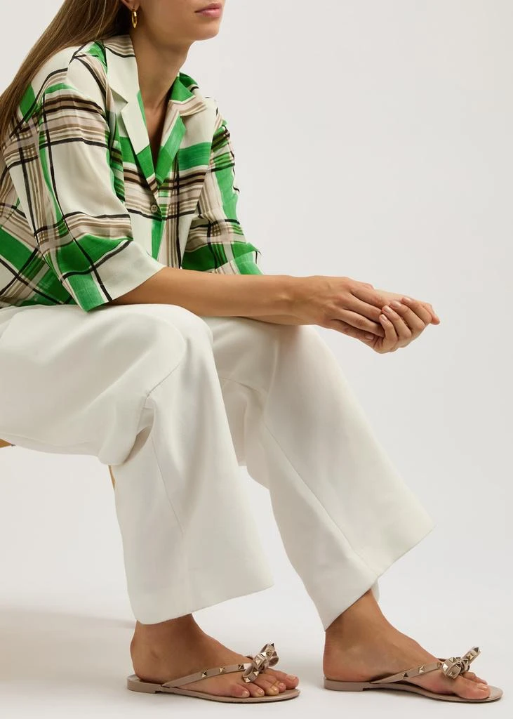 Valentino Rockstud flip flops 5