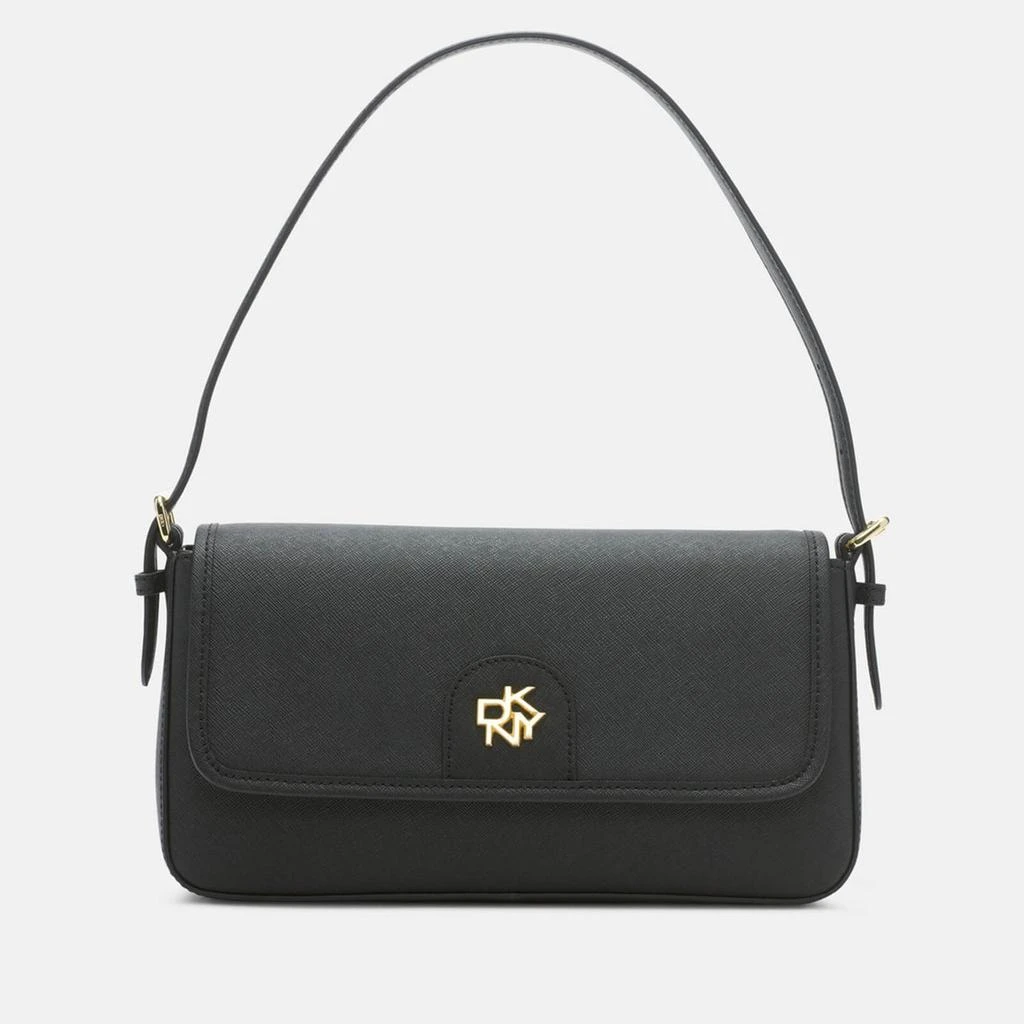 DKNY DKNY Women's Carol Shoulder Bag - Black/Gold 1