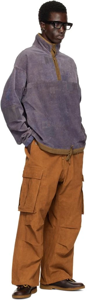 Story mfg. Purple Polite Pullover Sweatshirt 4
