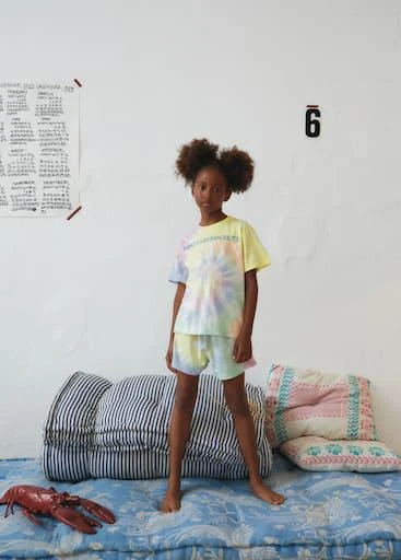 The New Society Wildshire tie-dye cotton jersey T-shirt 4