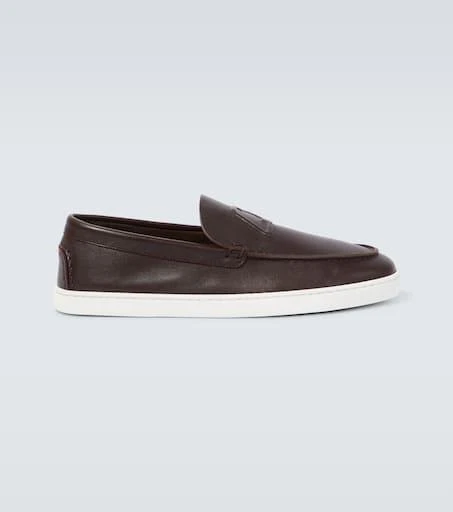 Christian Louboutin Varsiboat leather boat shoes 1