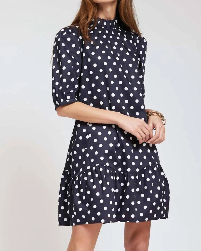 Tyler Boe PIPPA POPLIN DOT SKIMMER DRESS 1