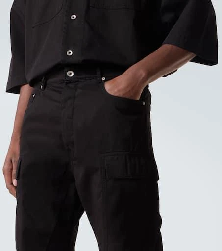 Rick Owens DRKSHDW low-rise cargo jeans 5