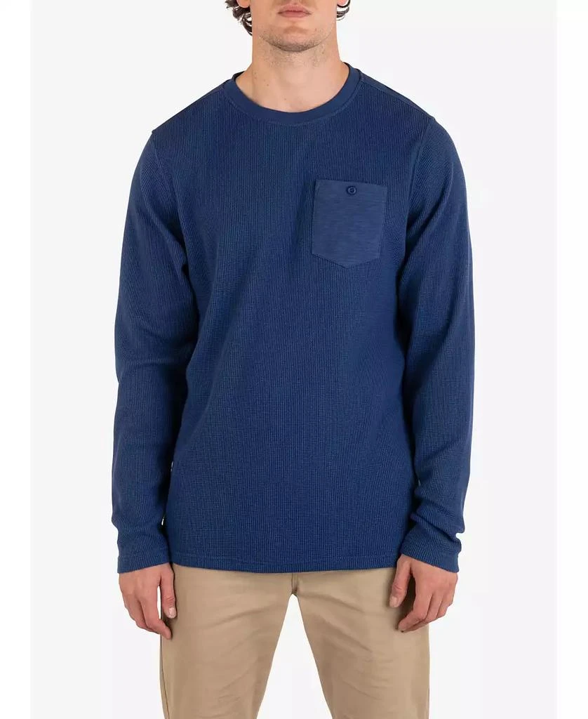 Hurley Men's Felton Thermal Crew Long Sleeve Shirt 1