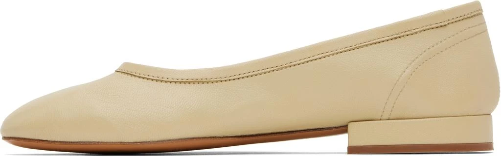Maryam Nassir Zadeh Beige Serafina Ballerina Flats 3