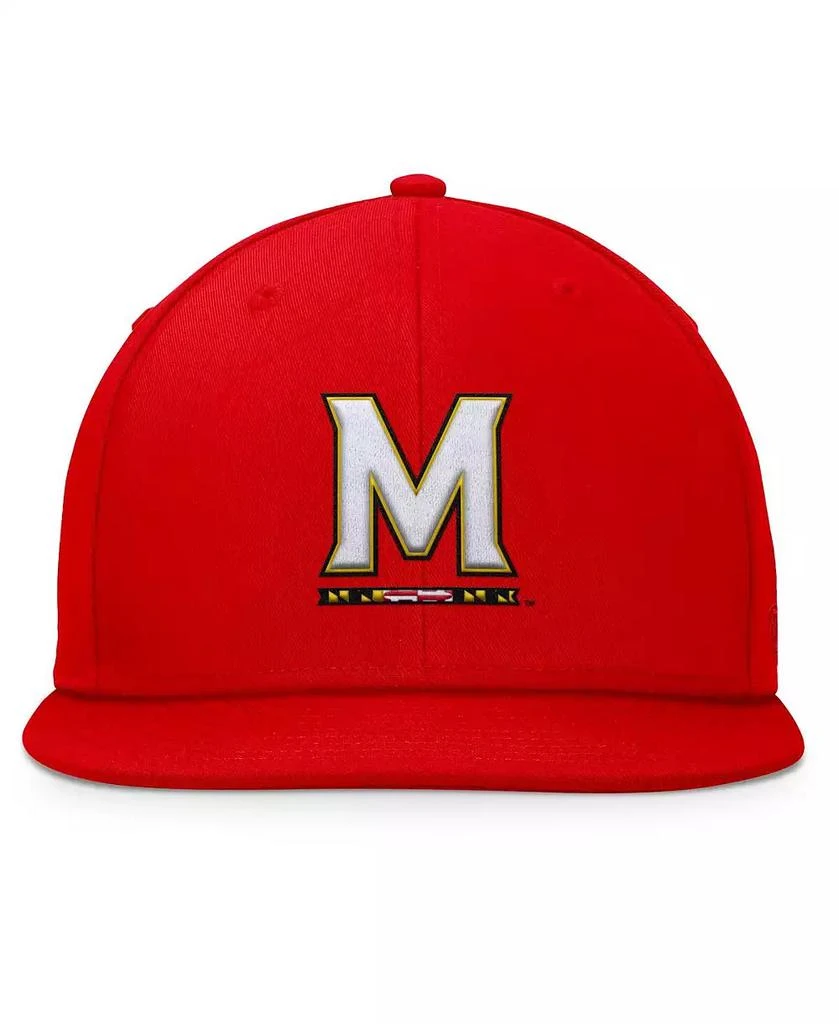 Top of the World Men's Red Maryland Terrapins Fundamental Snapback Hat 4