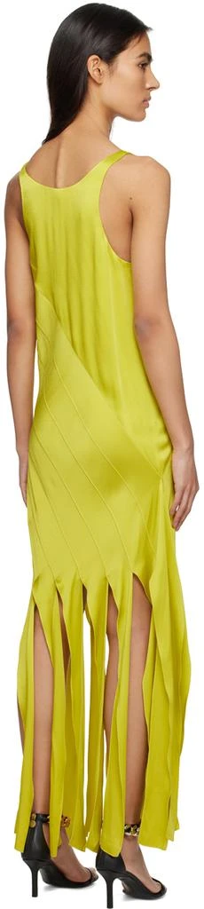 Stella McCartney Yellow Fringed Maxi Dress 3