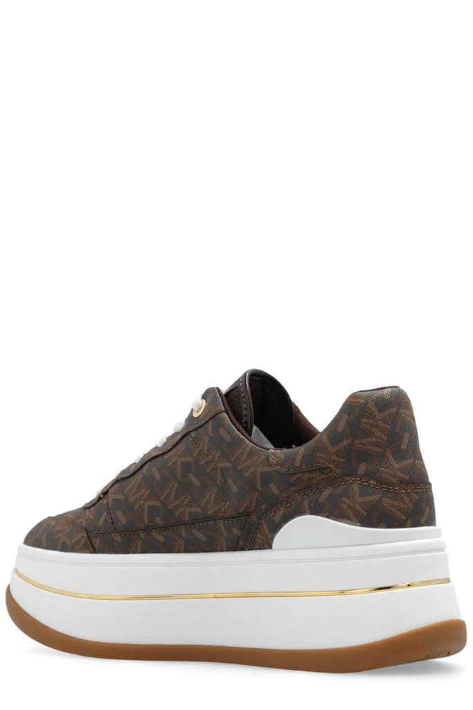 Michael Kors Michael Michael Kors Hayes Allover Logo Platform Sneakers 3