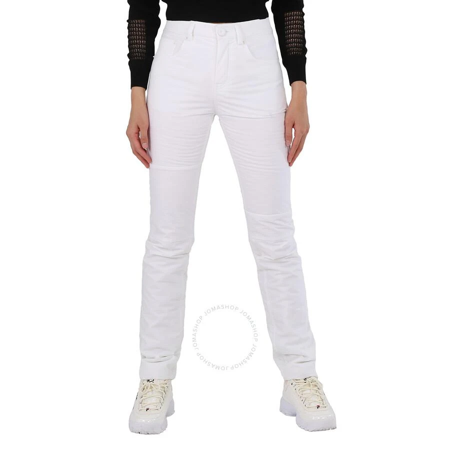 MM6 MM6 Ladies White Padded Pants 1