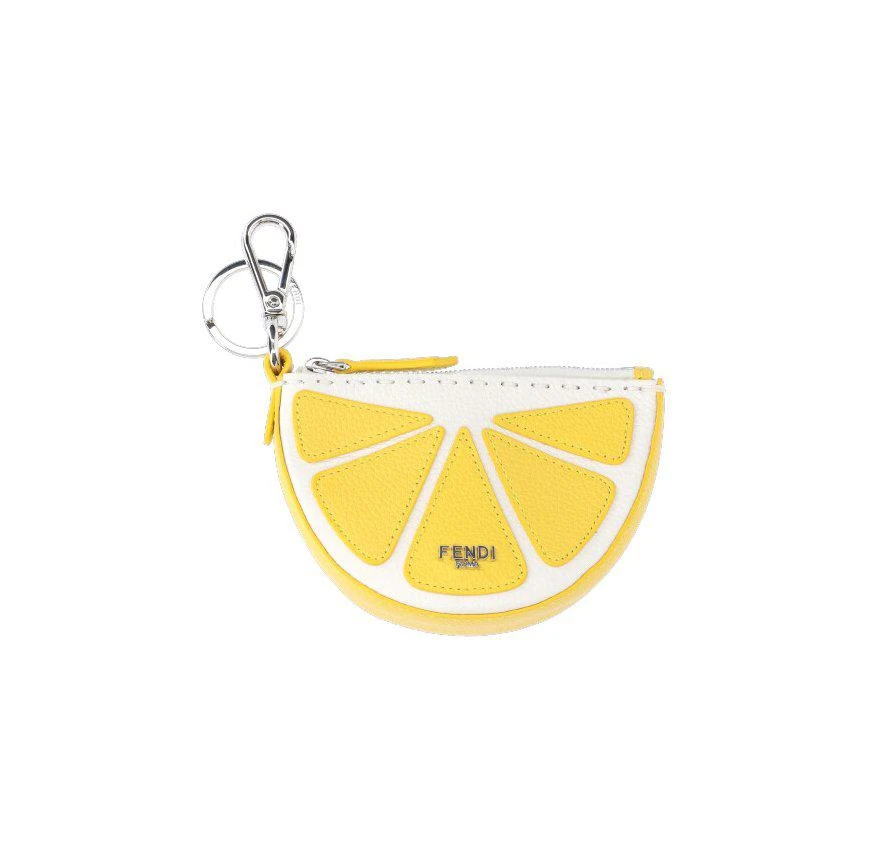 Fendi Fendi Logo Plaque Lemon Charm 1