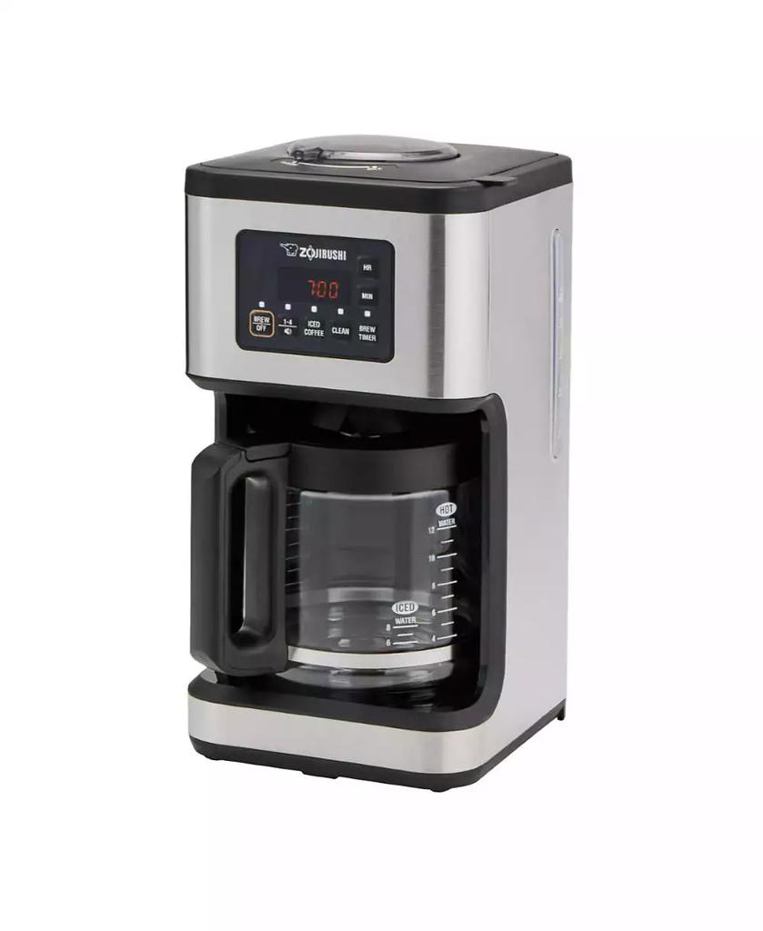 Zojirushi Dome Brew Programmable Coffee Maker (Stainless Black)