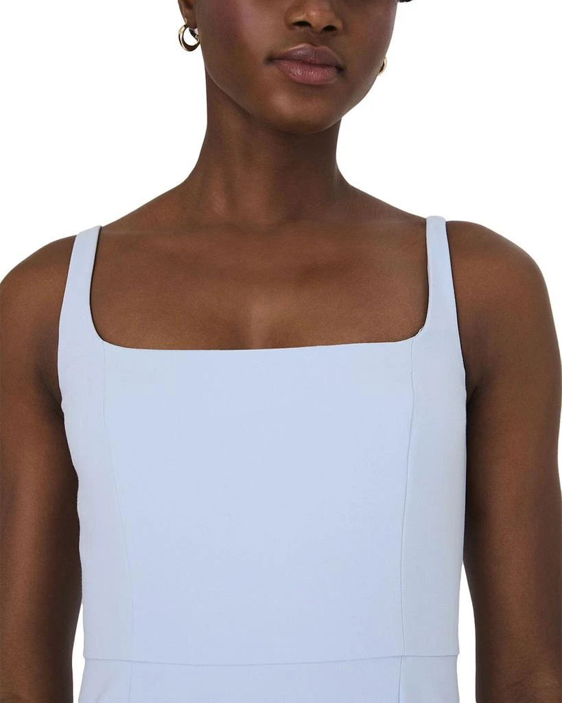 French Connection Whisper Bow Trim Slit Mini Dress 7