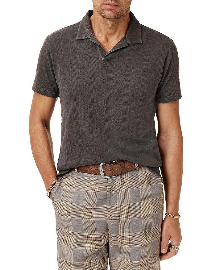 John Varvatos Zion Open Collar Polo Shirt