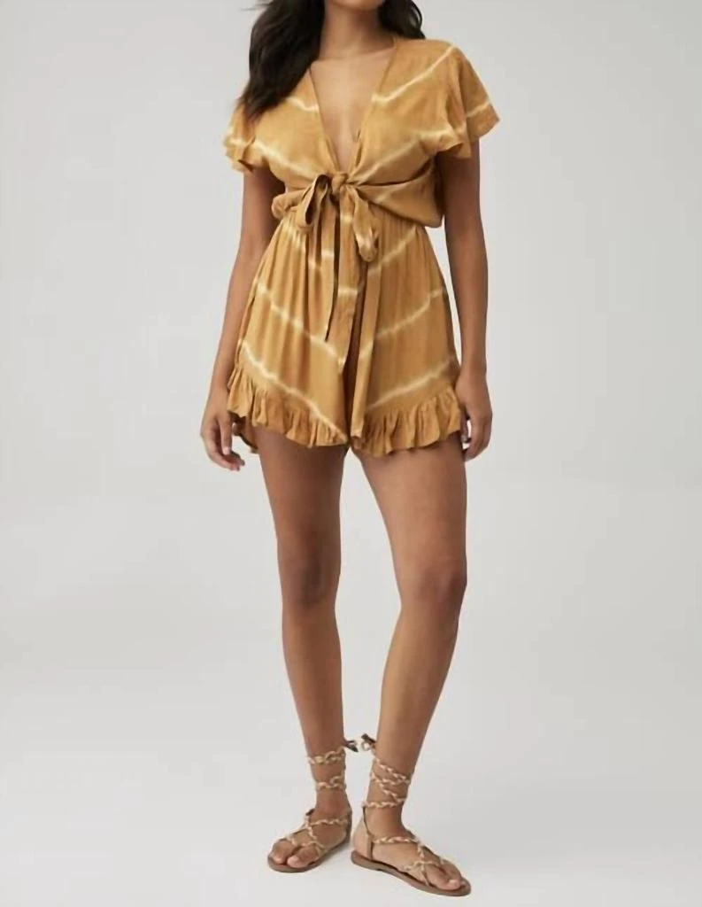 Tiare Hawaii Nia Romper In Sand Dunes 1
