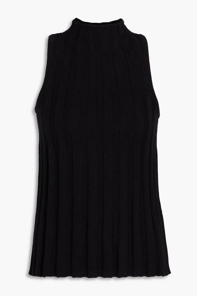 3.1 Phillip Lim Ribbed wool and cotton-blend top 1