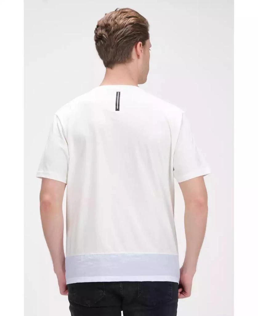 RON TOMSON Men's Modern Print Fitted Important T-shirt 2