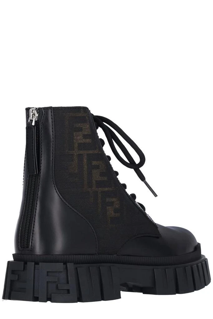Fendi Fendi Force Lace-Up Biker Boots 4