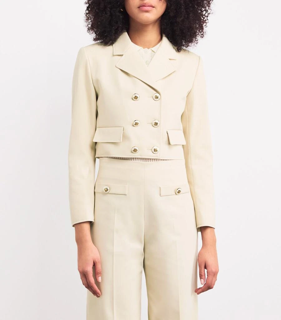 Sandro Paris Virgin Wool-Blend Alessandrie Blazer 3