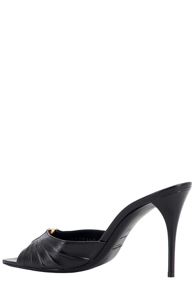 新作☆【SAINTLAURENT】「BABYLONE」ミュール BABYLONE mules in smooth leather | Saint Laurent | YSL US