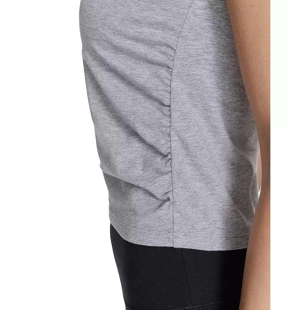 Calvin Klein Women's Ruched Crewneck Logo Tank Top 6