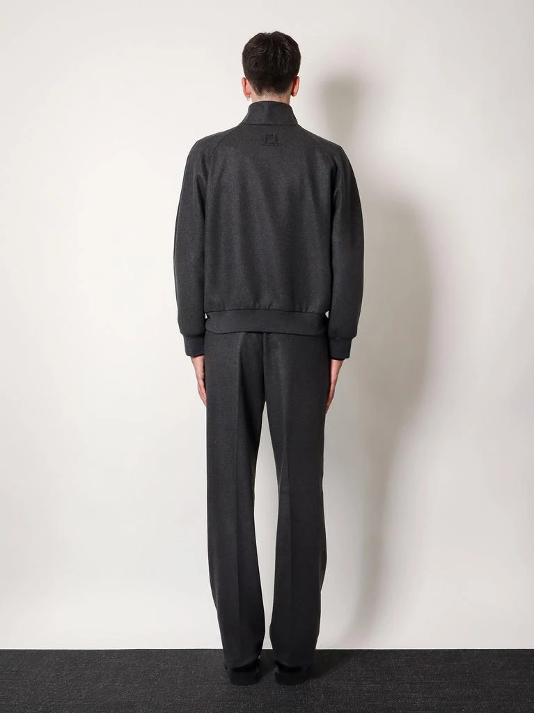 Fendi Stretch cashmere trouser with logoed detail 3