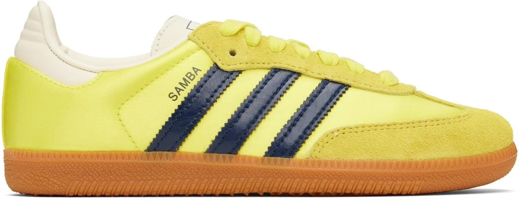 Adidas Yellow Samba OG Sneakers 1