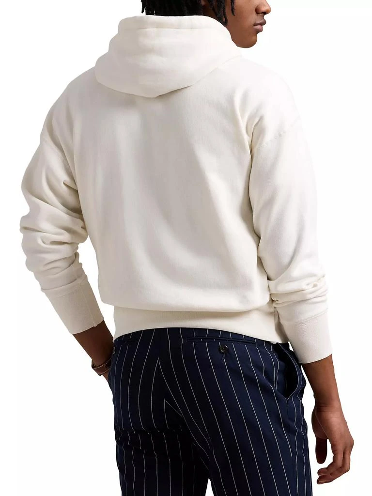 Ralph Lauren Vintage-Fit Fleece Graphic Hoodie 4