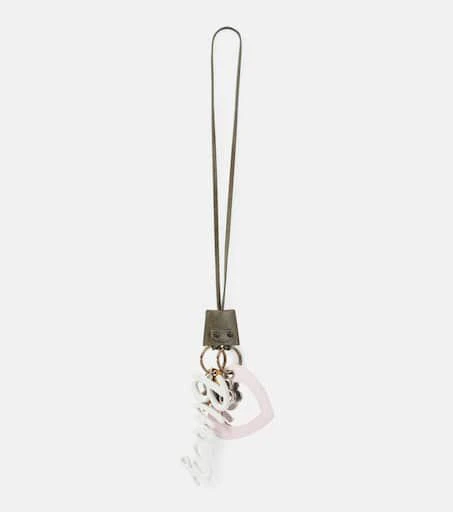 Balenciaga Le City leather bag charm 1