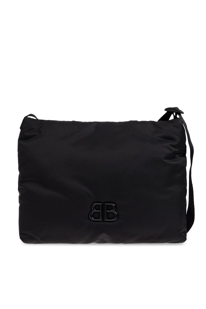 関税込【BALENCIAGA】UNITY ナイロン ショルダーバッグ Black Balenciaga UNITY SHOULDER BAG IN BLACK NYLON - Shoulder Bags