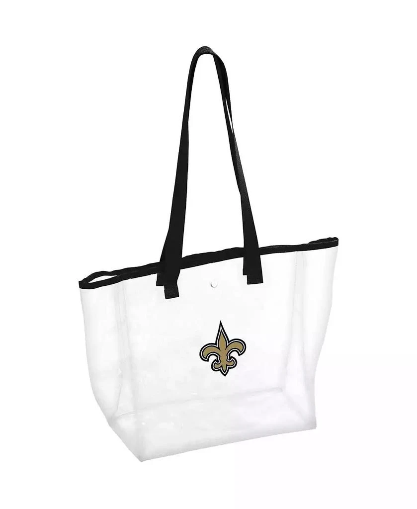Logo Brands New Orleans Saints Stadium Clear Tote Bag 1