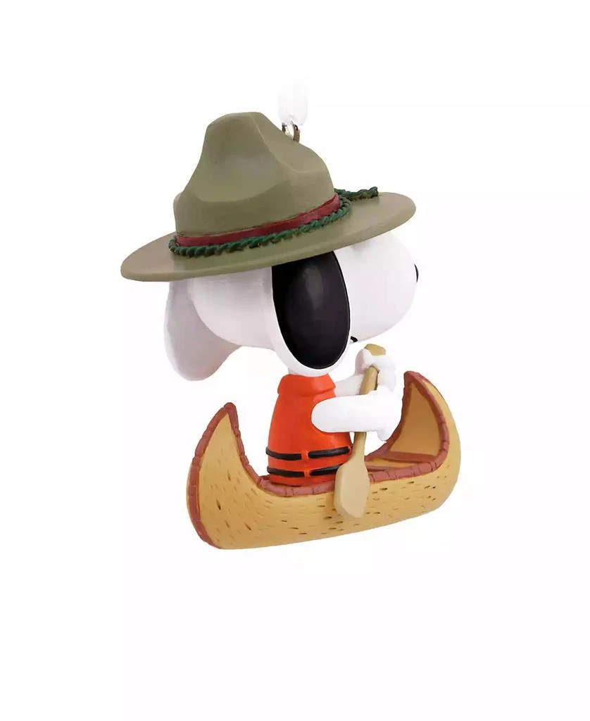Hallmark Christmas Ornament Peanuts Snoopy in Canoe 2