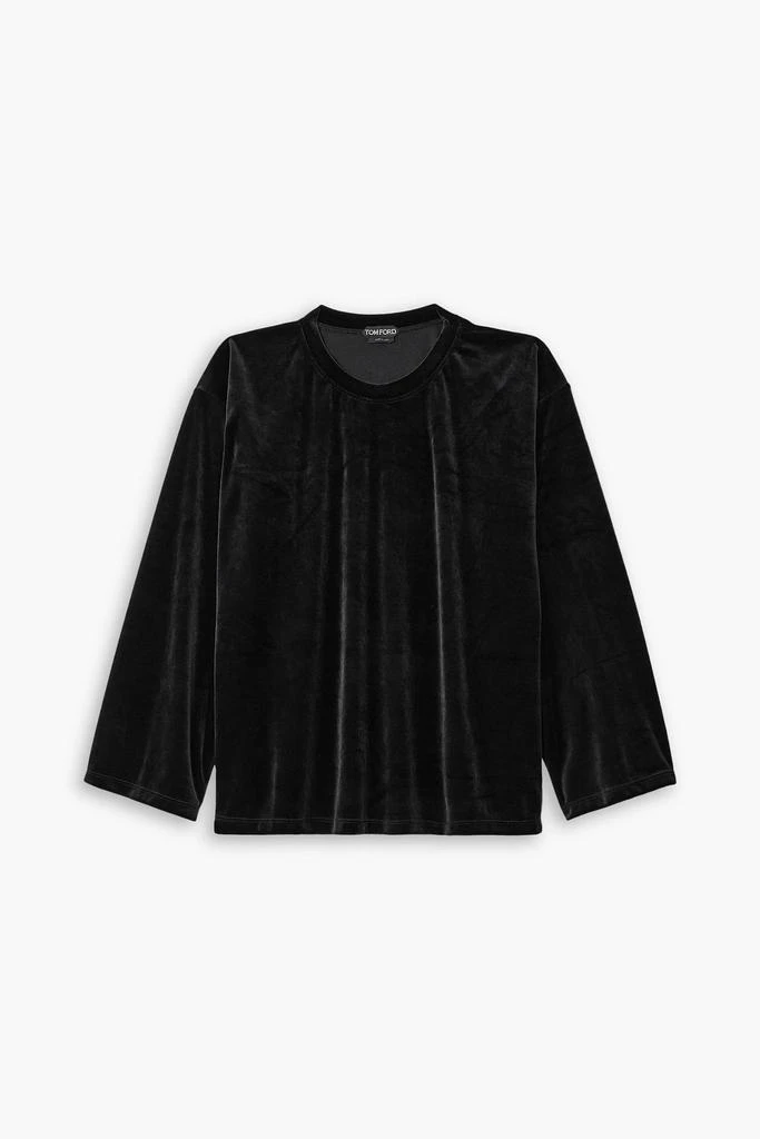 Tom Ford Velour sweatshirt 1