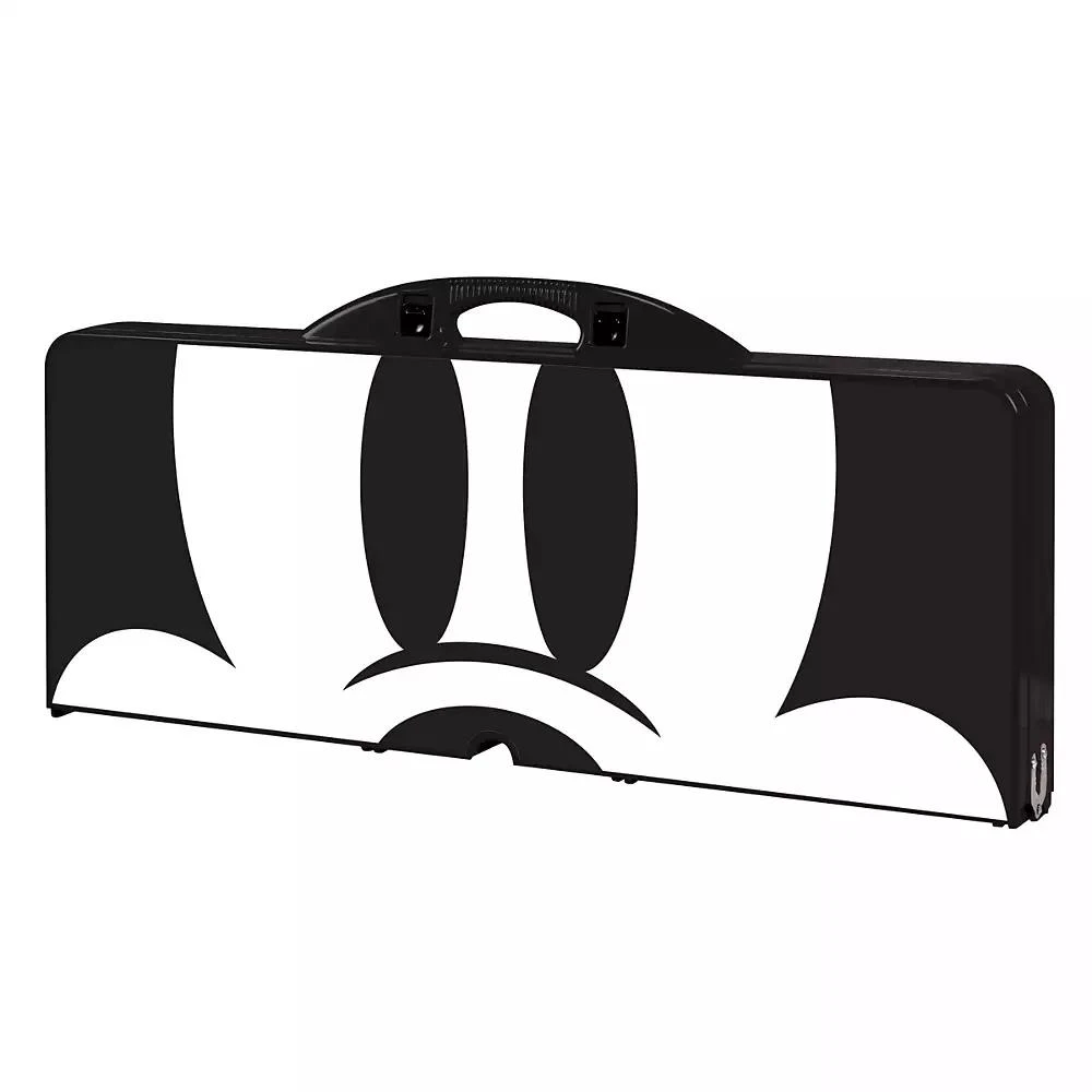 Disney Mickey Mouse Silhouette Picnic Table Portable Folding Table with Seats 3