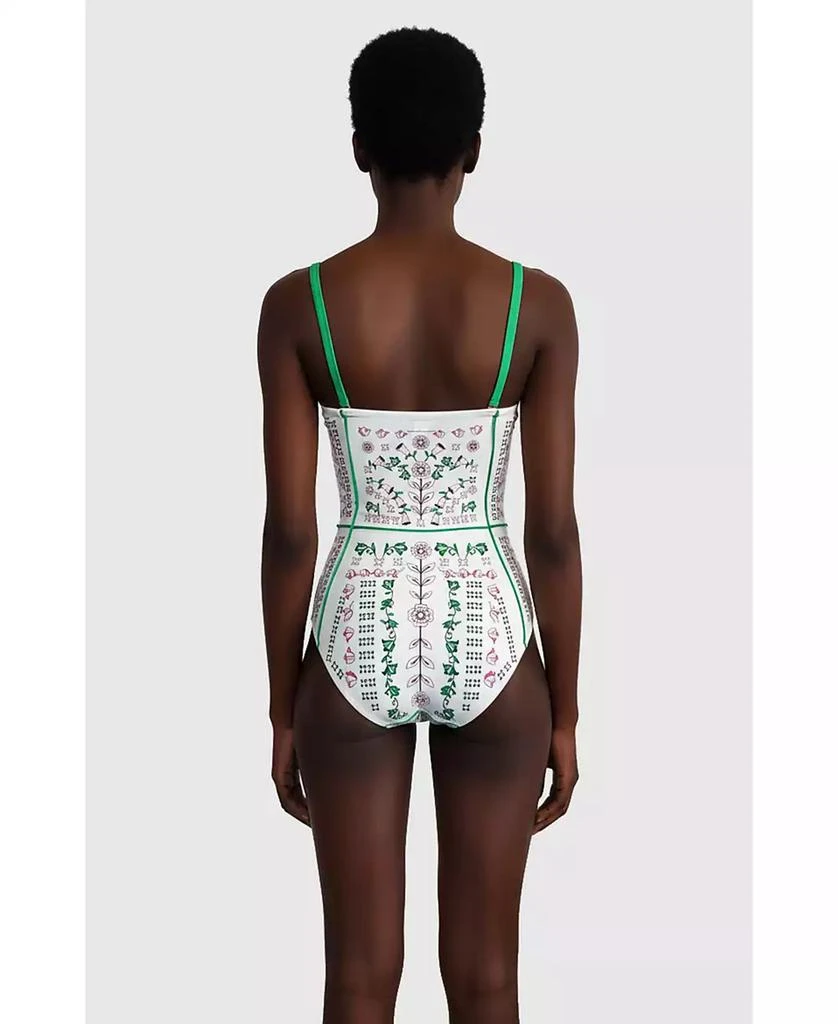 Jessie Zhao New York Women
s Ivy Parterre One Piece Swimsuit 4