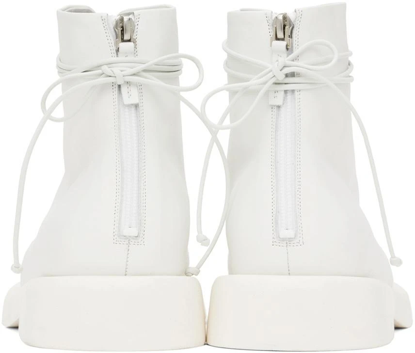 Marsèll White Gomme Gommello Boots 2