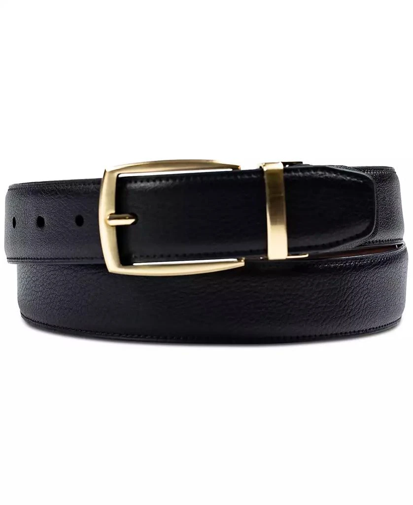 Club Room Men's Reversible Pebble Belt, Created for Macy's 1