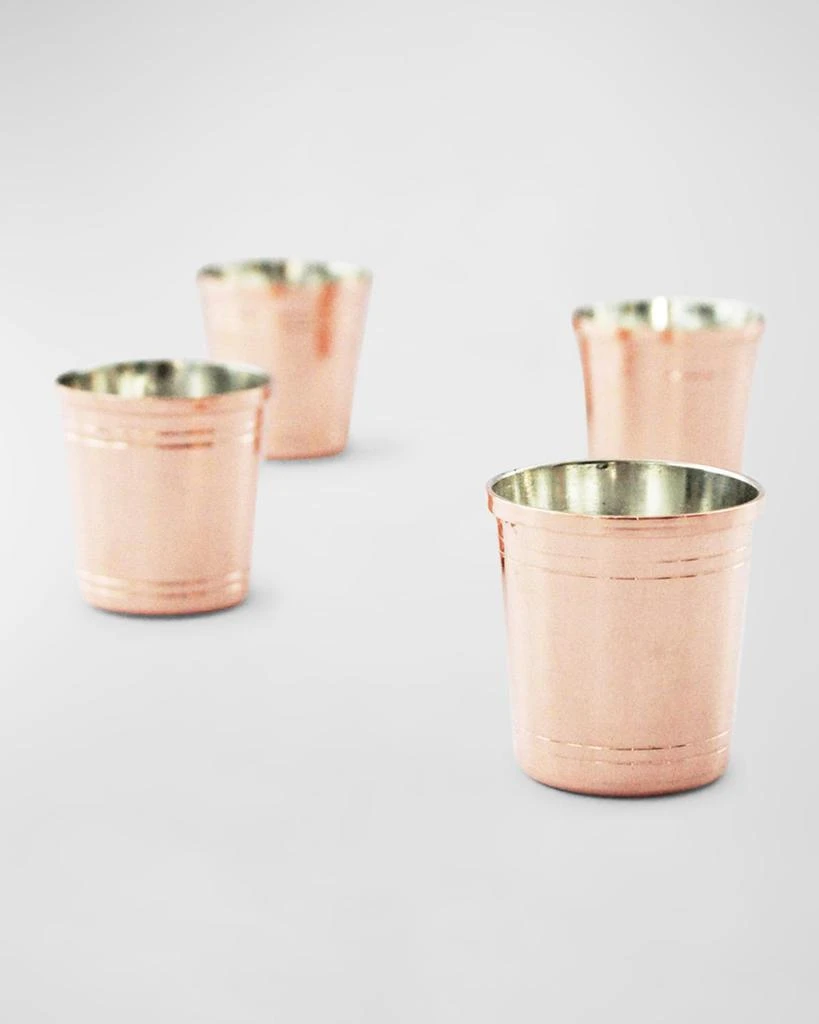 Coppermill Kitchen Vintage Inspired Art Deco Shot Glasses, Set of 4 1
