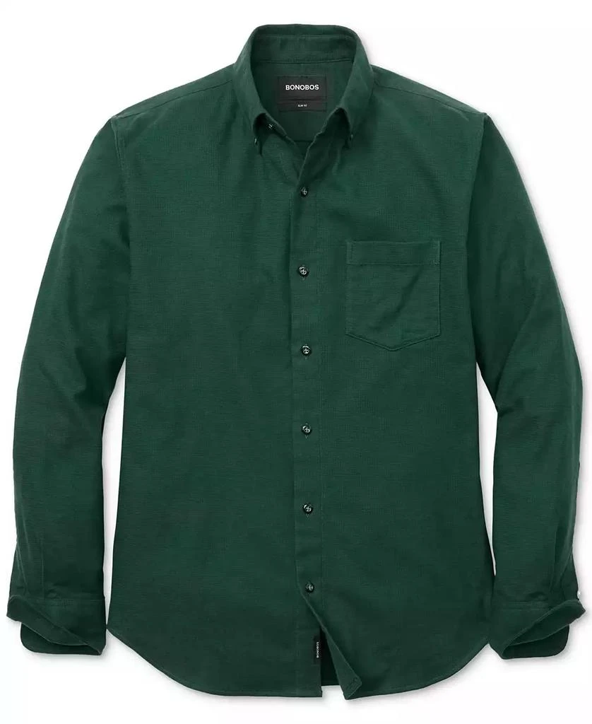 Bonobos Men's Slim Fit Textured Long Sleeve Button-Down Shirt 5