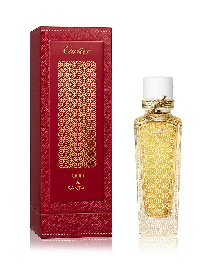 Cartier Les Heures Voyageuses Oud & Santal Parfum 2.5 oz. 2