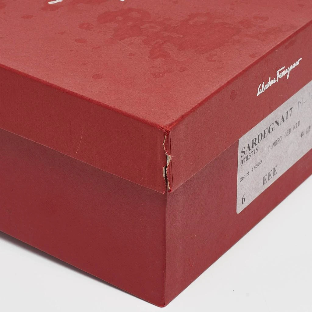 Salvatore Ferragamo Salvatore Ferragamo Brown Nubuck Leather Sardegna Loafers Size 40 10